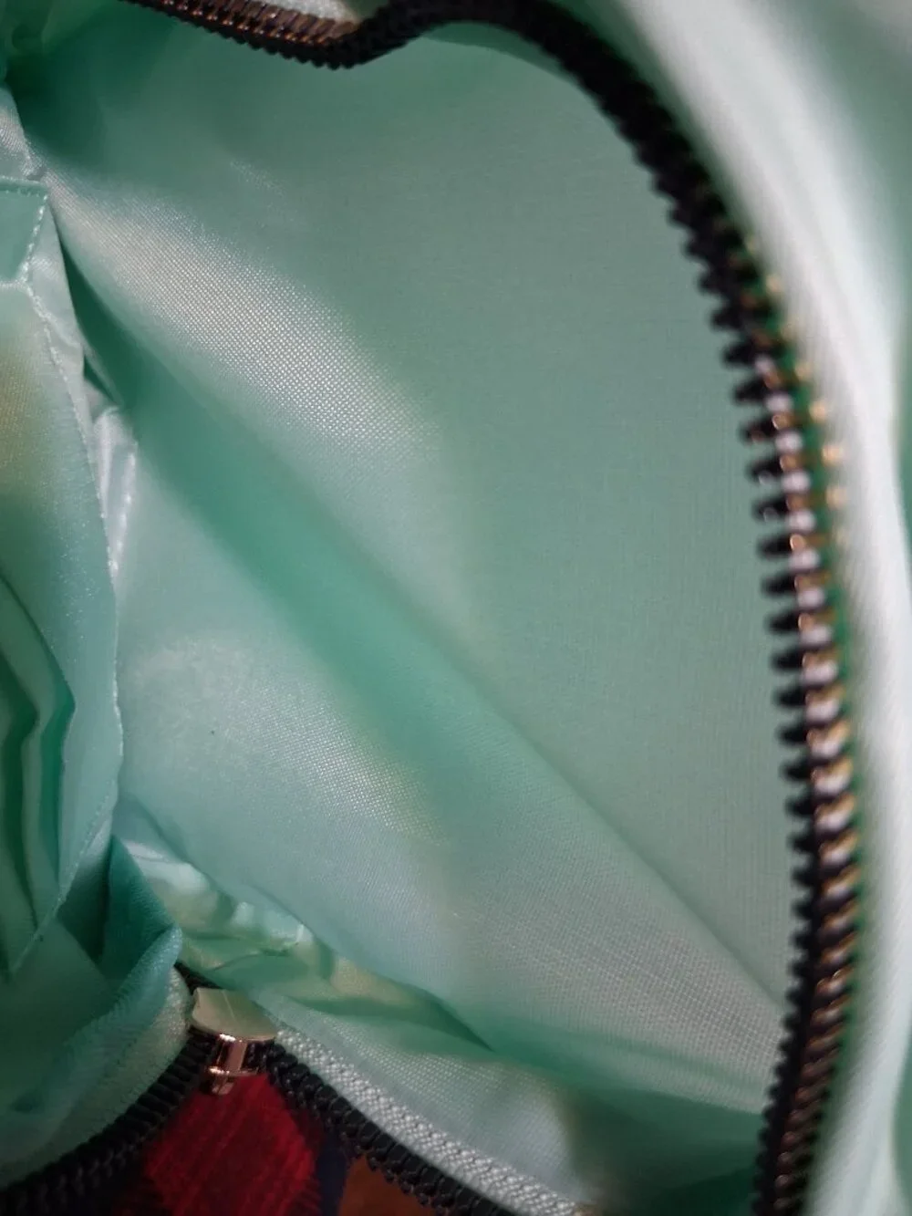 Mint Green Crossbody Mini Sling Bag Backpack Varsity Letter G Chenille Patch